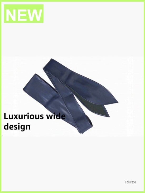 Womens Plus Size Obi Belt Self-Tie Wrap Around Waistband main image 5
